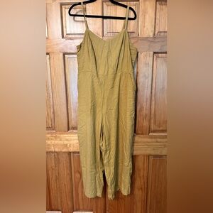Old Navy, mustard, yellow jumpsuit size XL
